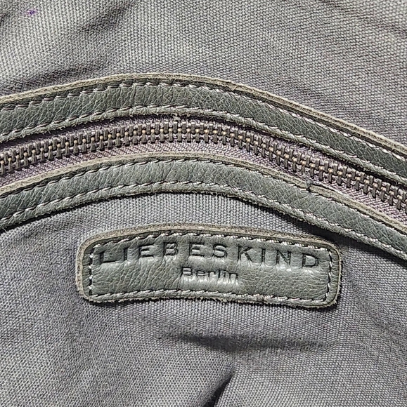 Liebskind Distressed Leather Satchel with Removable Shoulder Strap - Picture 4 of 14